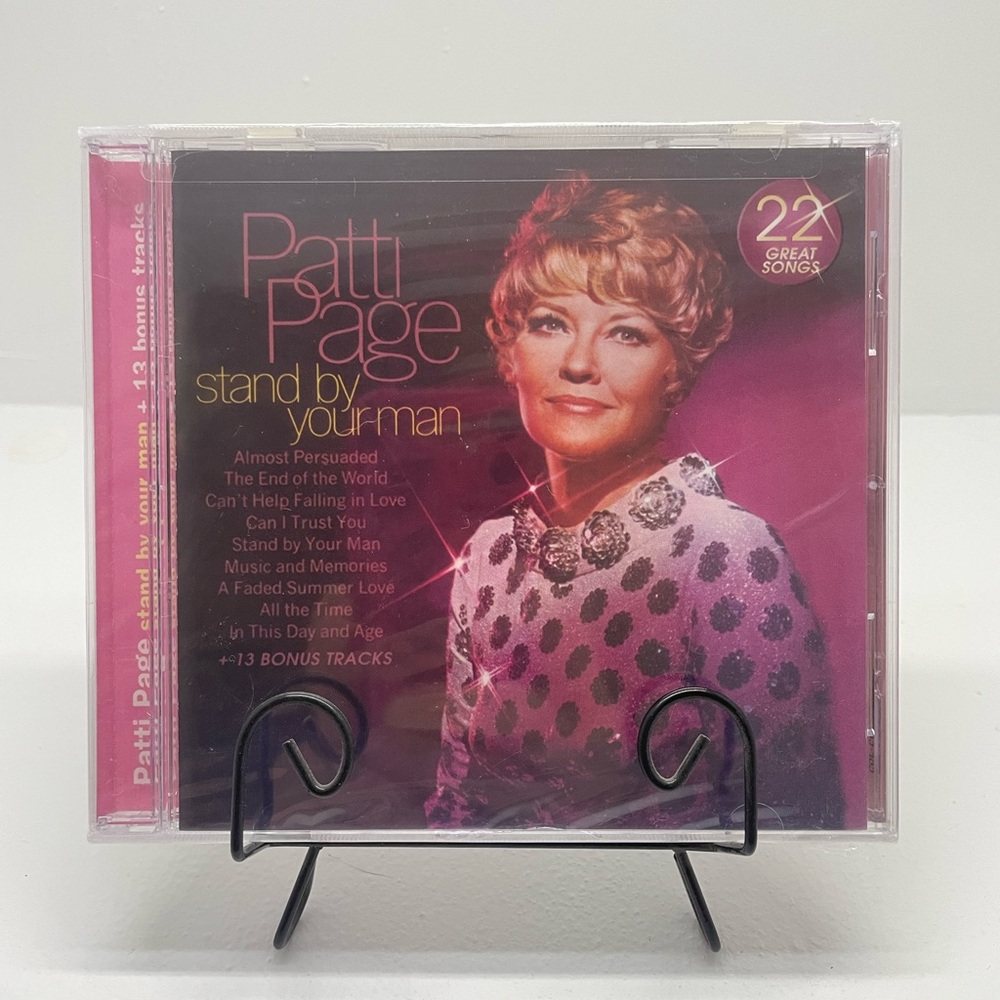 Patti Page Stand By Your Man CD New/Sealed
